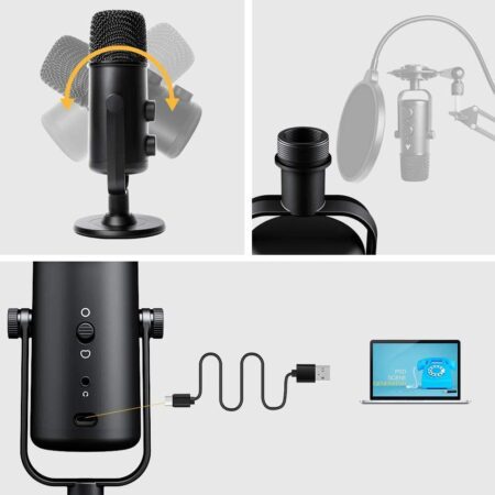 Maono Au-903 Usb Multifunctional Microphone maono usb microphone au 903 5