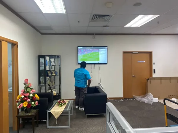 Digital Signage Monitor for PERKESO (Bahagian Pentadbiran) Jalan Tun Razak 2023- Complete Solutions