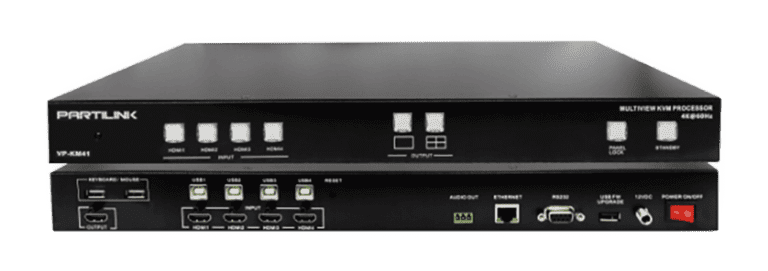 partilink quadview kvm processor kvm 41 01