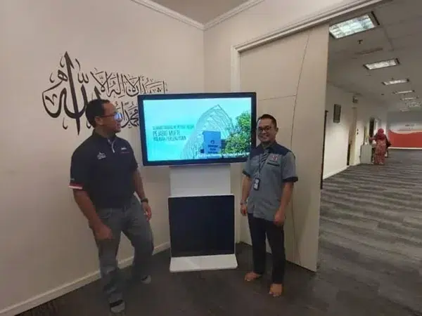 Rotatable Floor Stand Kiosk for Pejabat Mufti Wilayah Persekutuan Putrajaya 2020 – Complete Solutions