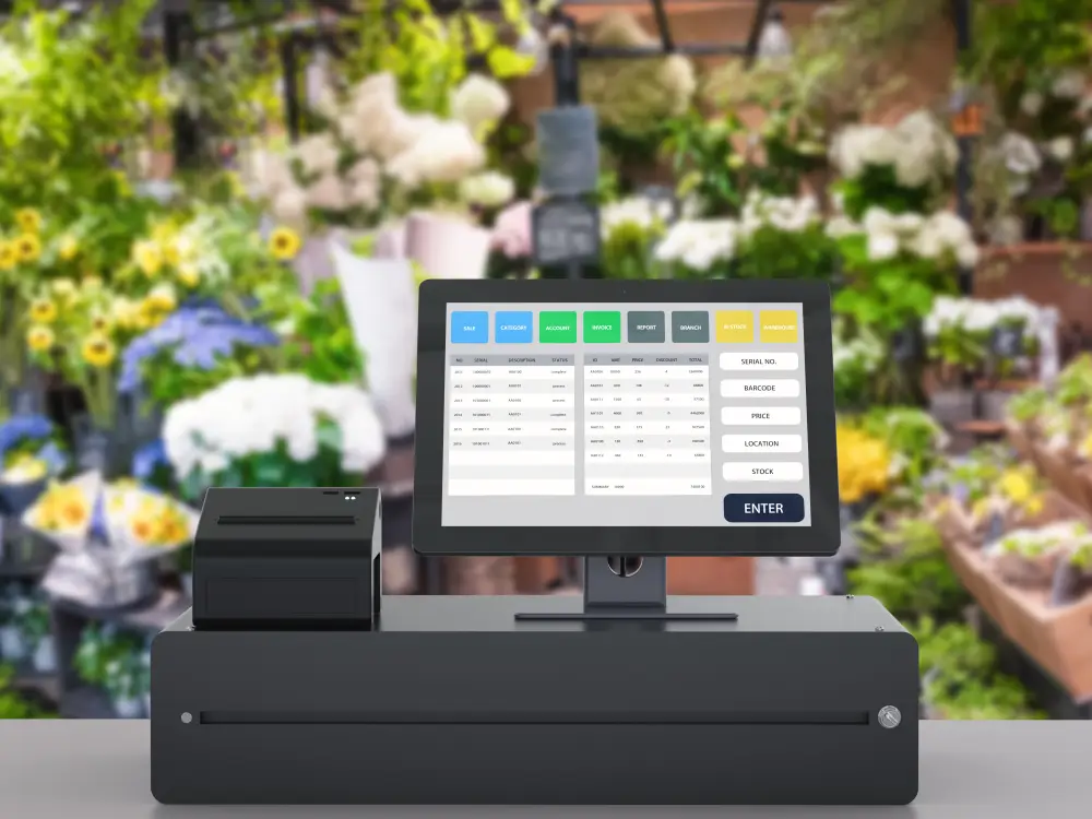 POS System in action