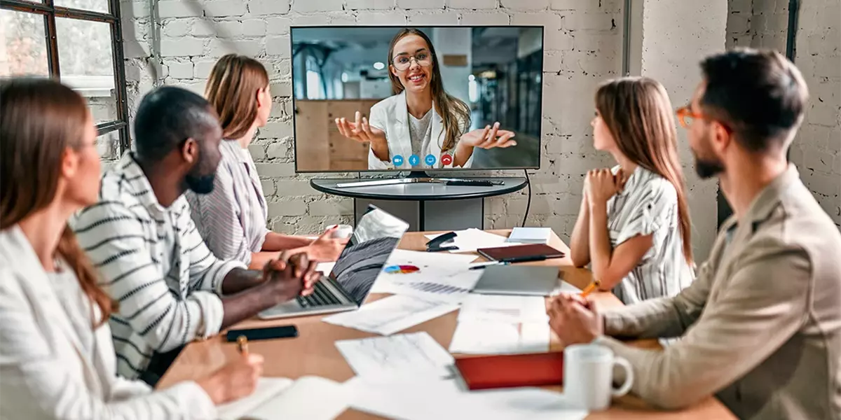 remote working from home man professional zoom teams video call 187 1200x600 1