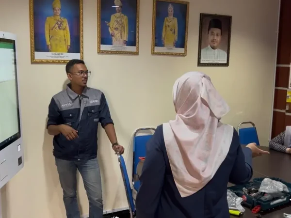 self service kiosk pejabat setiausaha kerajaan terengganu arvia israk solutions