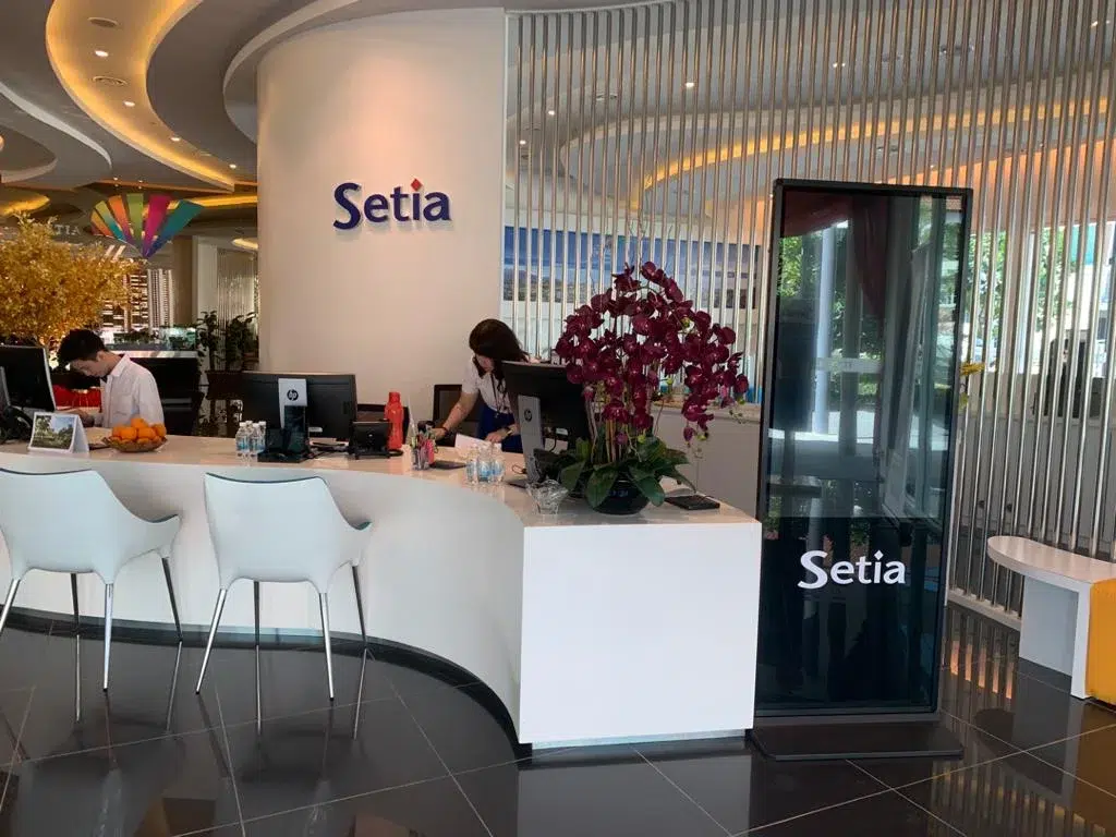 Touchscreen Floor Stand Kiosk for Setia Sky Ville Penang