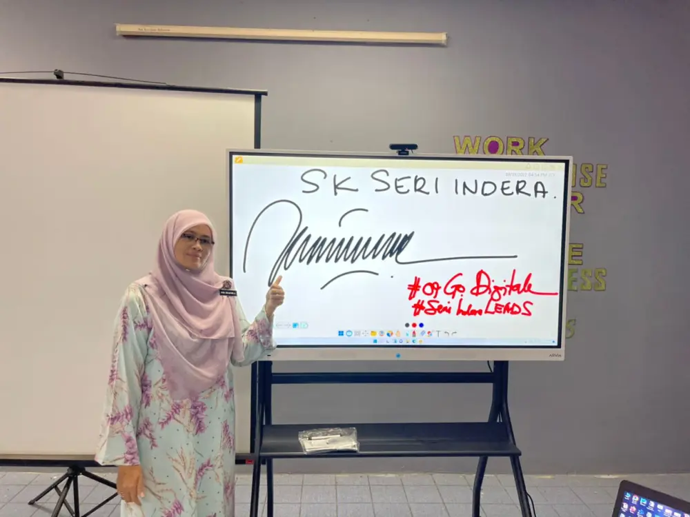 Interactive Smartboard for Sekolah Rendah Kebangsaan Seri Indera, Perlis – 2022- Complete Solutions
