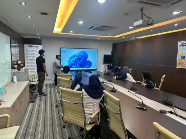Technofit Sdn Bhd Upgrades Operations with ARV100-98” Smartboard and Advanced Solutions