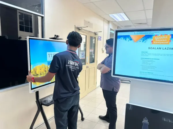 smartboard arv200 majlis perbandaran kuala selangor (mpks) arvia israk solutions