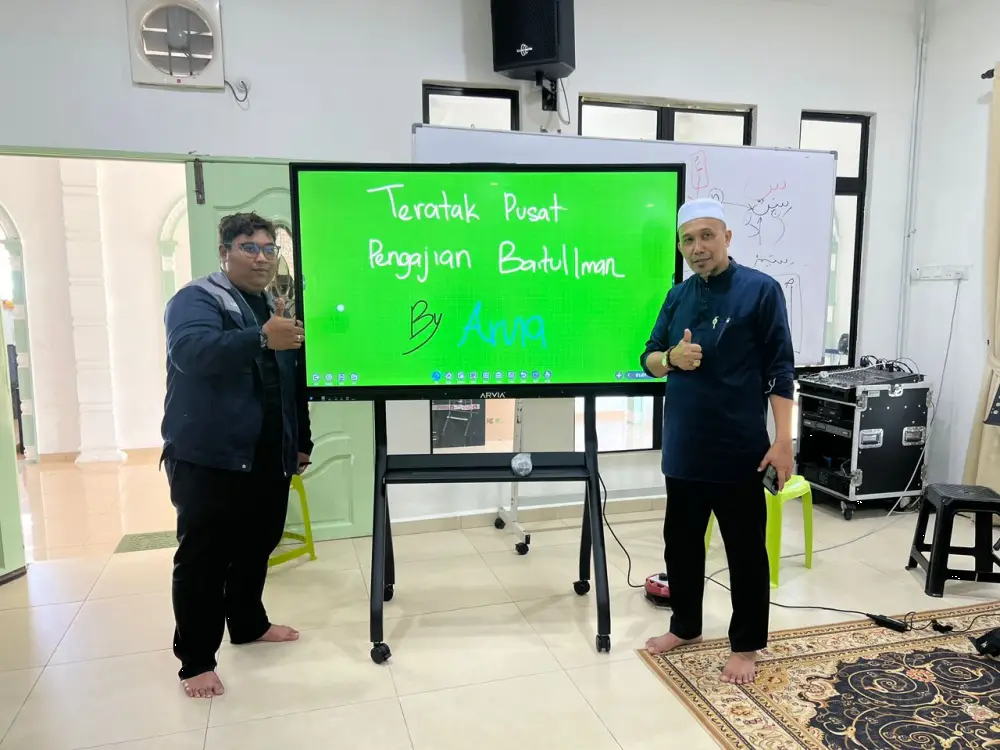Arvia Smartboard Excellence: Outstanding Digital Learning Success at Pusat Pengajian Al-Quran Baitul Iman