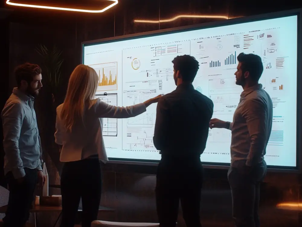 10 Ways Interactive Smartboards Are Transforming Business Meetings interactive smartboard meeting room arvia israk solutions