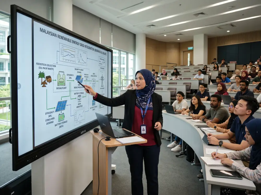 Smartboard for university Malaysia smart tool for lecturers — Arvia Solutions
