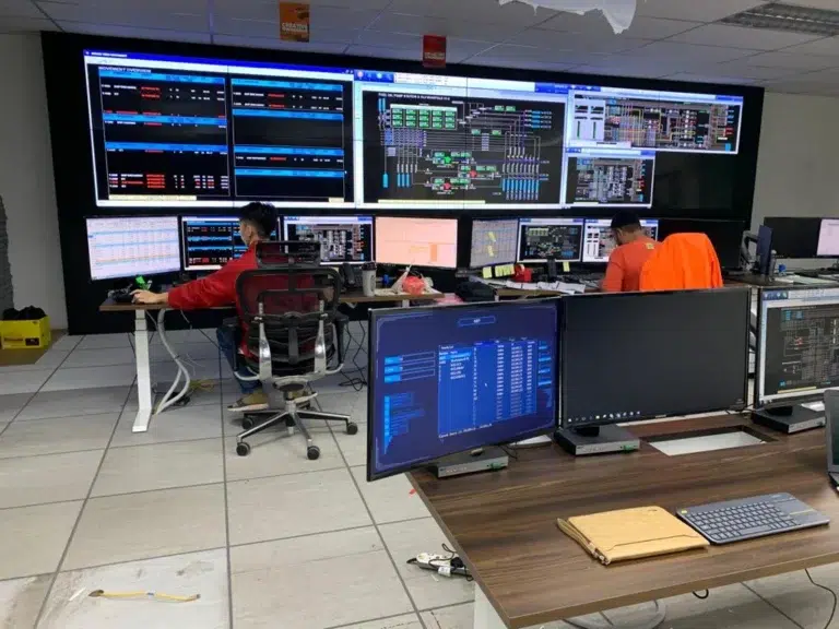 Videowall Implementation For Tanjung Bin 2019 - Ip Based Kvm Complete Solution videowall