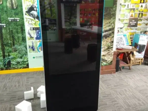 Touchscreen Floor Stand Kiosk for Treks Events Sdn Bhd