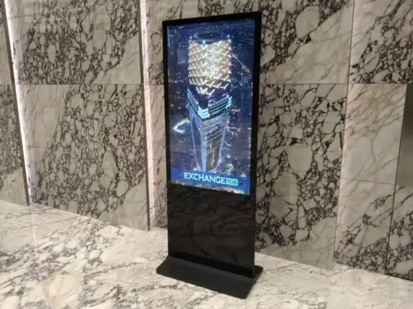 Touchscreen Floor Stand Kiosk for Tun Razak Exchange (TRX)