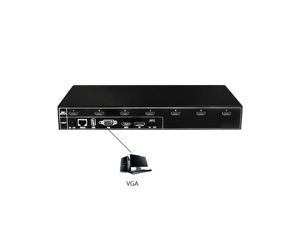 tv wall controller fvm107 vga