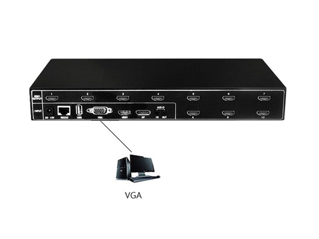 tv wall controller fvm110 vga2