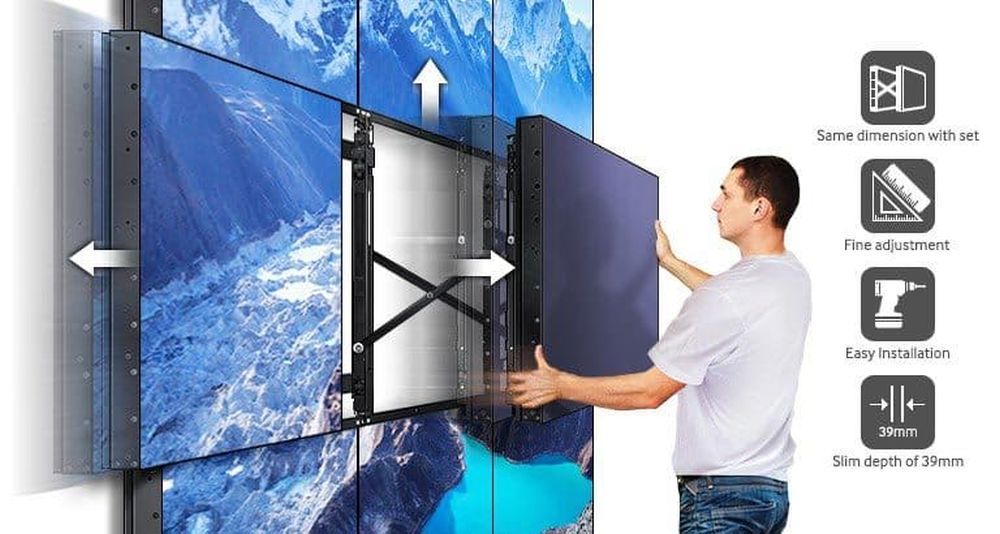 ultra narrow bezel samsung ude a series 001