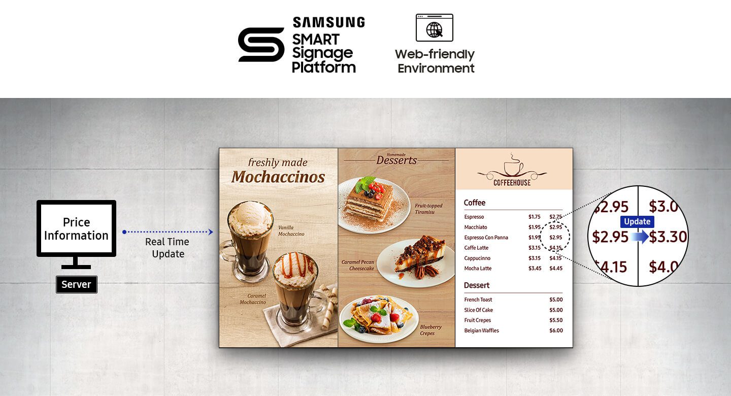 ultra narrow bezel samsung vmr u series 012