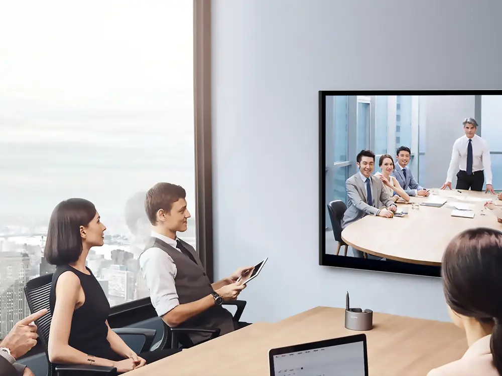video conferencing setup