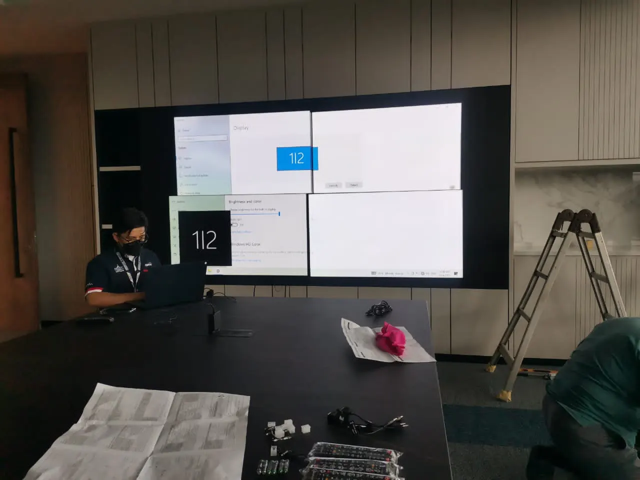 Videowall Implementation for YB Ventures Berhad 2021- Complete Solution