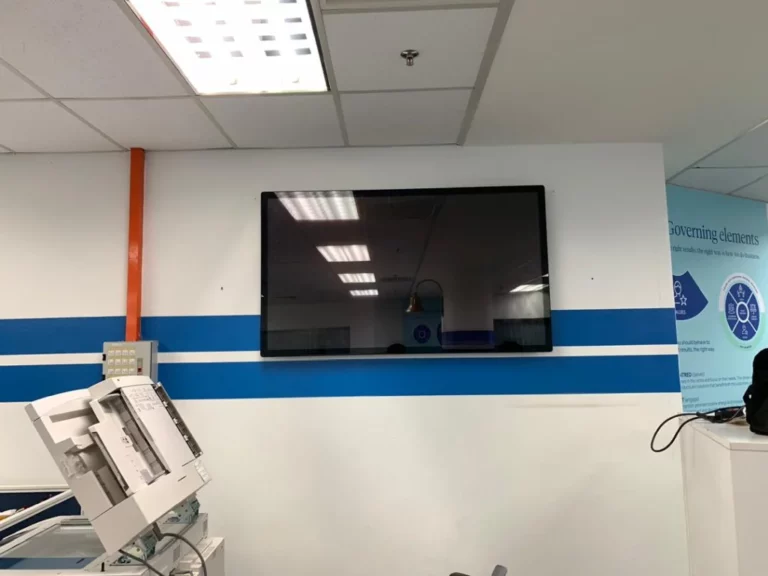 Digital Signage Monitor For Wilhelmsen Headquarter 2021- Complete Solutions Digital Signage